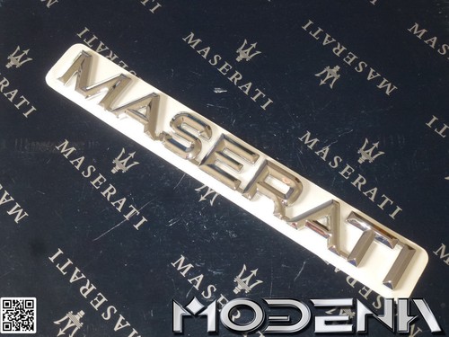 Maserati écriture coffre - maserati,