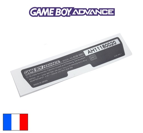 Autocollant game boy - game, advance