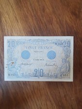 France Billet Ancien De 20