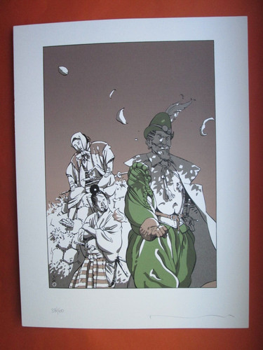 Michetz serigraphie signee - serigraphie,