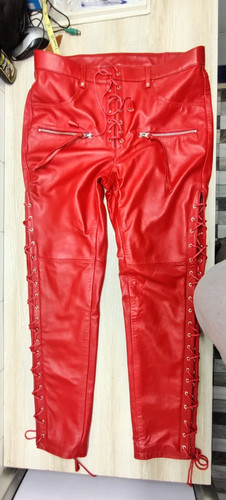 Pantalon cuir capri - en,