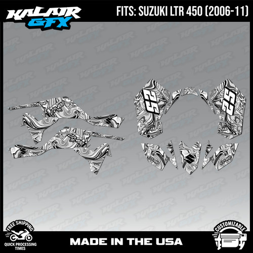 Graphics kit for - kit, suzuki