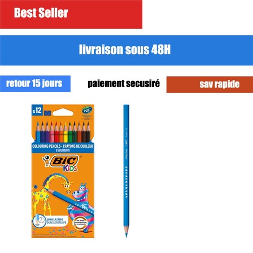 Bic kids evolution crayons - bic, 12