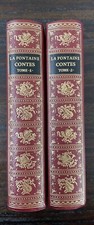 Lot 2 tomes Contes de La Fontaine Editions Jean De Bonnot 1969