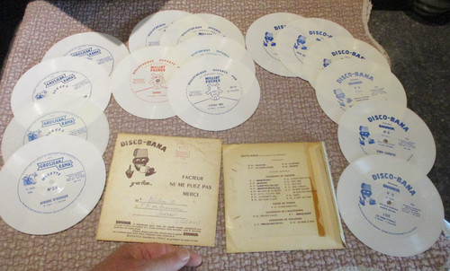 Lot ancien disque souple - lot,