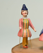 c1880 Miniature wood carved