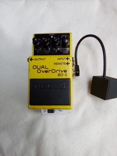 Boss dual overdrive - overdrive, sd2