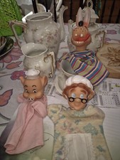 3 TETE MARIONNETTE VINTAGE