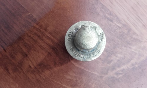Ancien poids laiton 100 - ancien,