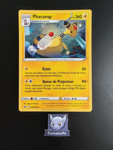Carte pokémon pharamp 049 - pharamp, 049/198