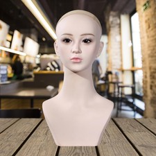 Tête de mannequin femme, support de perruque table pour salon coiffure,