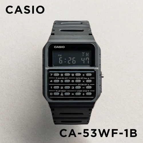 Montre casio 53wf noire - montre, ca-53wf-1b