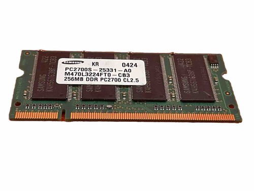 Ram samsung 256 ddr - ram, mo