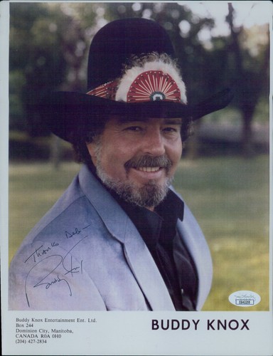 Buddy knox singer signed - knox,