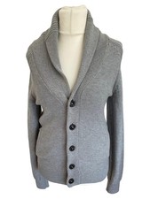 Celio Gilet Homme Gris Casual Boutonné en Coton (EU 44)