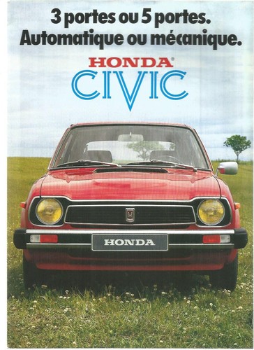 Catalogue honda civic - catalogue,