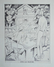 LABOUREUR Jean-Emile Gravure