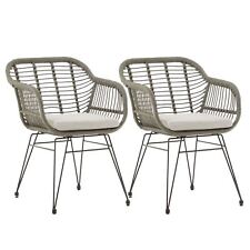 Lot de 2 chaises de jardin