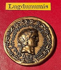 MEDAILLE Sesterce  Marc Antoine jeune copie de Piece romaine en BRONZE