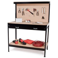 Établi d'atelier avec Panneau