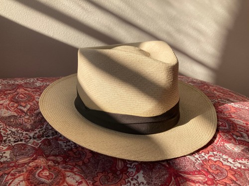 Paire chapeaux dits panama - paire,