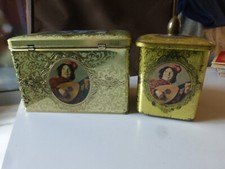 Lot de 2 boite en tole