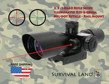 2.5-10x40 Rifle Scope