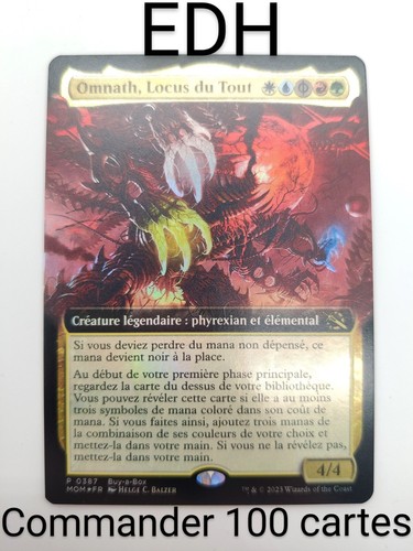 Mtg commander deck omnath - commander,