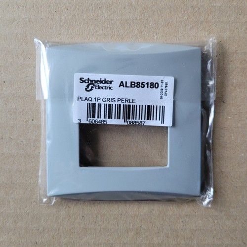 Plaque simple gris perle - gris,