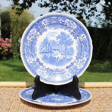 Set de 2 anciennes assiettes