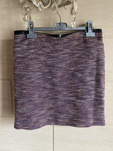 Superbe jupe tweed bordeaux - superbe,