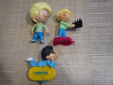 3 figurines BD Cédric