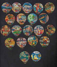 Série étiquettes crèmes à