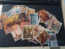 Lot de 139 images panini l'histoire de France de 1980 sans double