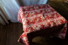 Boutis ancien couvre lit