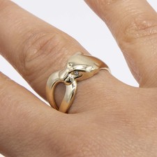 Bague Panthère En Or Jaune