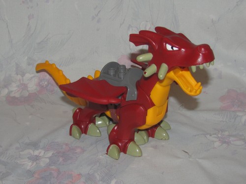 Lego duplo red yellow - duplo, dragon