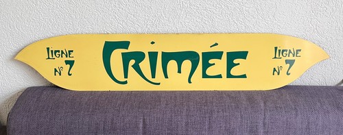 Tres rare plaque - tres,