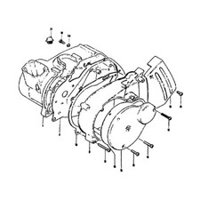 SUZUKI TS 50 1971-1978 Kit vis