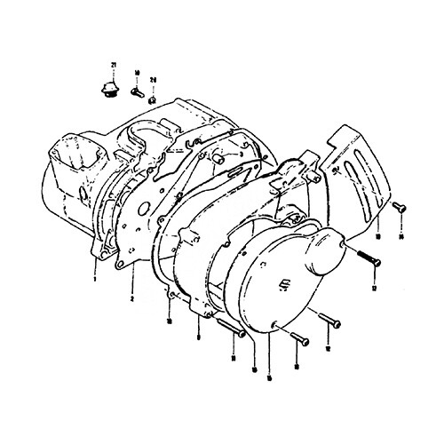 Suzuki 1971 1978 kit vis - ts,