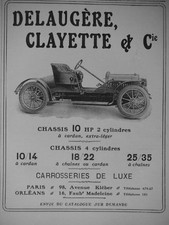 PUBLICITÉ PRESSE 1908