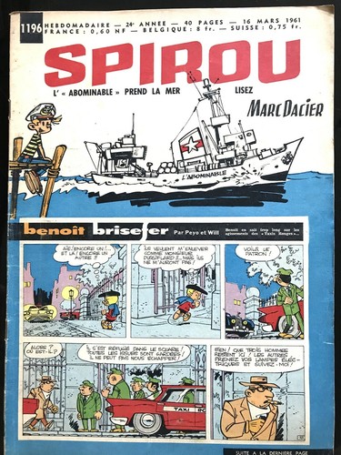 Spirou 1196 16 - spirou, mars