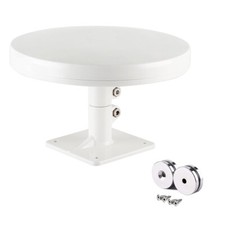 Antenne TV TNT HD 4K Omnidirectionnelle 65dB + 4 socles magnétiques Camping Car