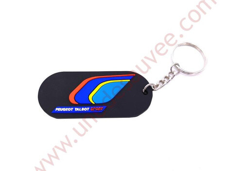 Porte clé noir peugeot talbot - porte-clÉ,