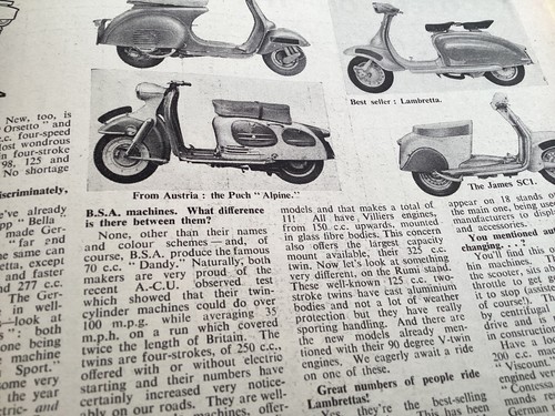 Vespa lambretta earls court - lambretta,