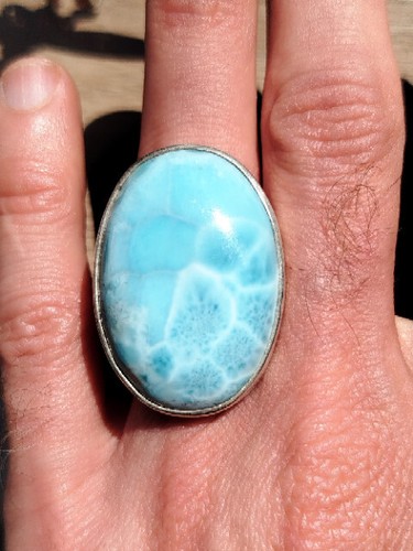 27g grande bague - grande, larimar