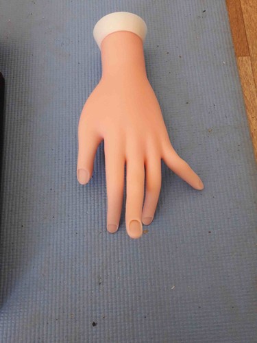 Main gauche artificielle ongle - main,