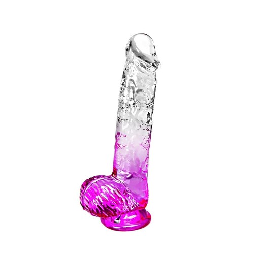 Gode caoutchouc transparent - gode, en