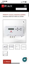 Modulateur TRIAX HDMI vers COFDM MOD103T