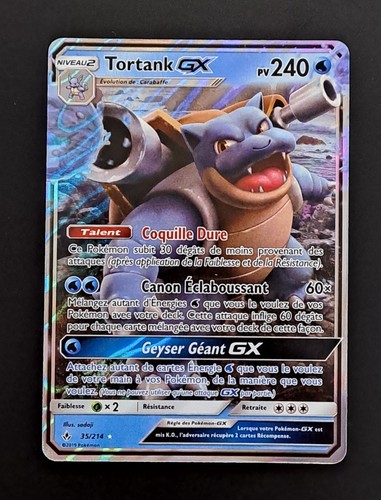 Carte pokémon tortank - carte,